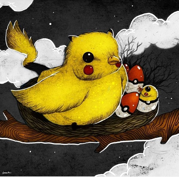 Pikachu Vogel