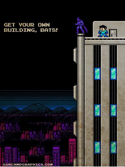 Batman vs Megaman
