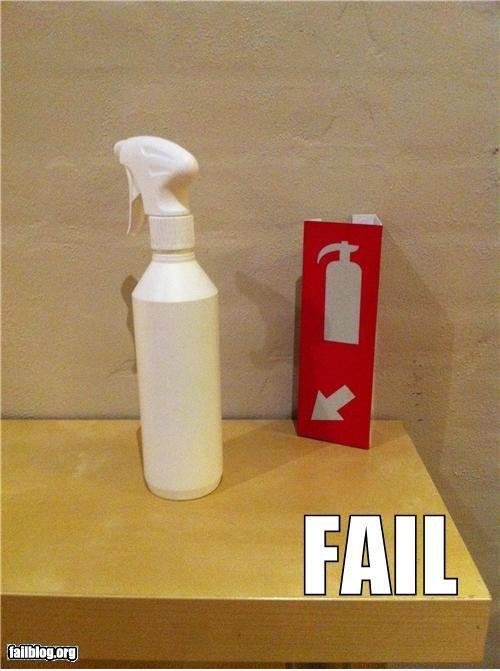 Feuerlöscher FAIL