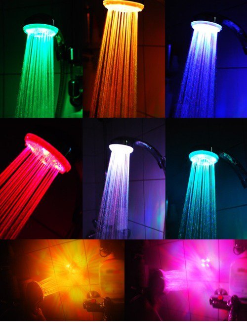 Showerhead Lichter für Ihre innere Diva