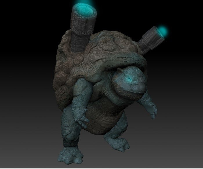 3d Blastoise - Complete (Danke für die Unterstützung!)