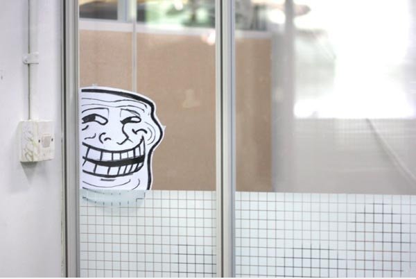 Büro Trolling - ausnutzbar