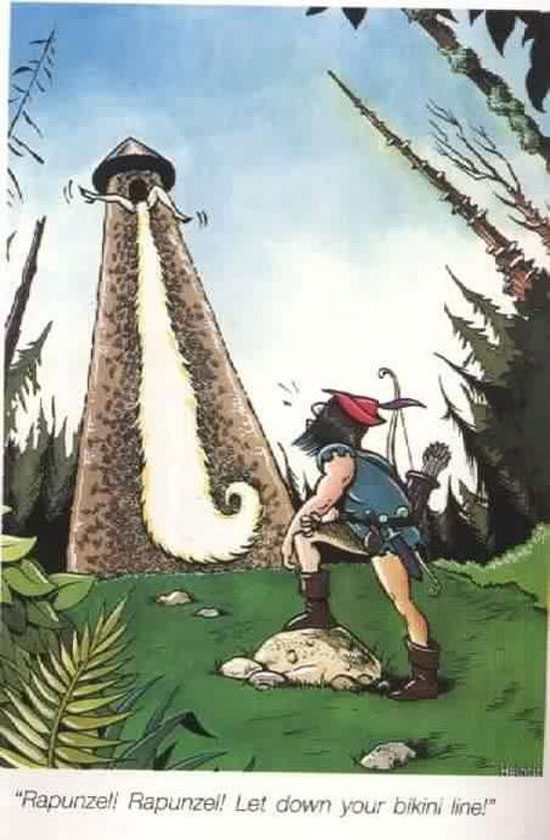 rapunzel lass dein haar herunter sexy bikiniline