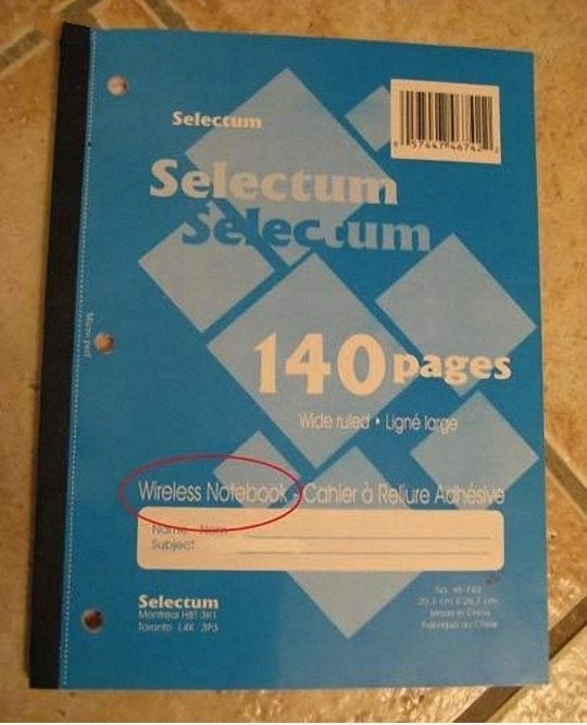 Kabellose Notebook?