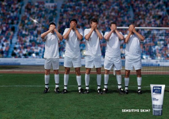 nivea sensitiv skin werbung