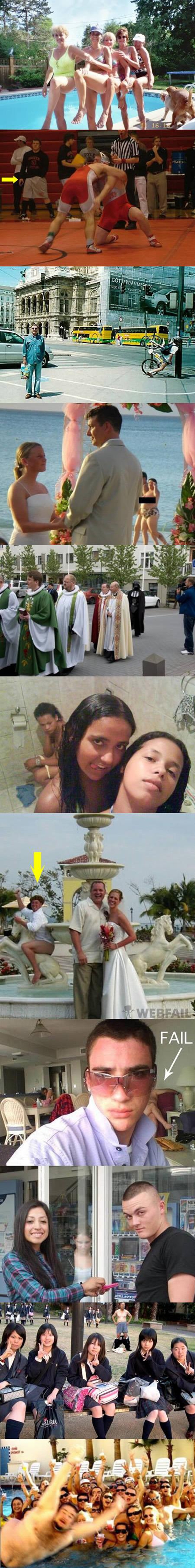 11 lustige Photobomb Bilder - Photobomb Picdump