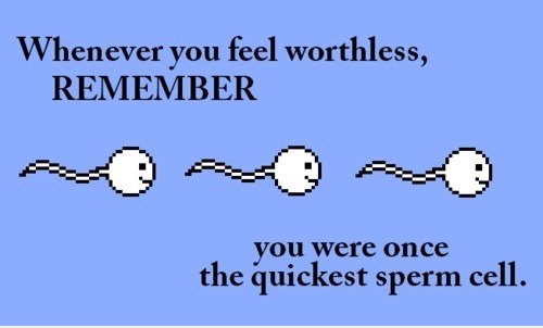 Wenn Sie fühlen sich, Just Remember ...