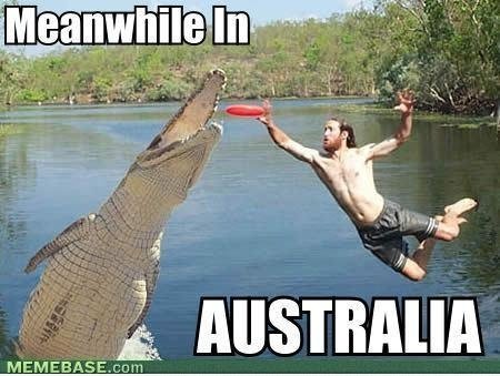 Inzwischen in Australien