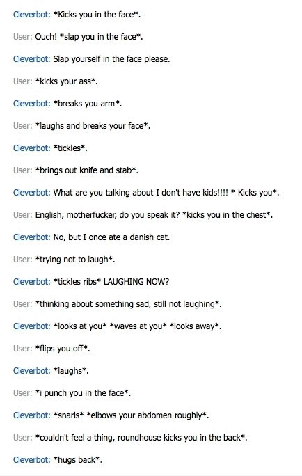 Verlor Cleverbot Besitz