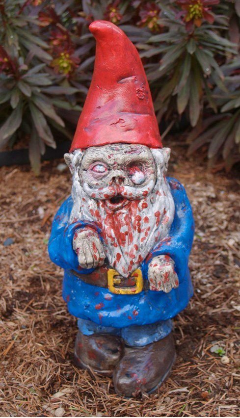Zombie Garden Gnome