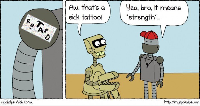 Robot Tattoo