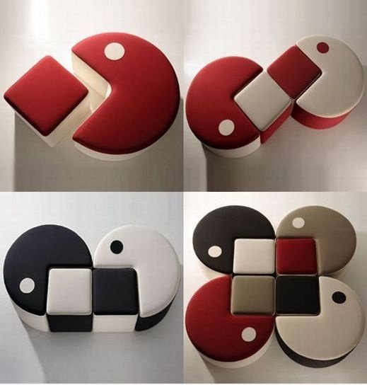 Pac-Man Sofa