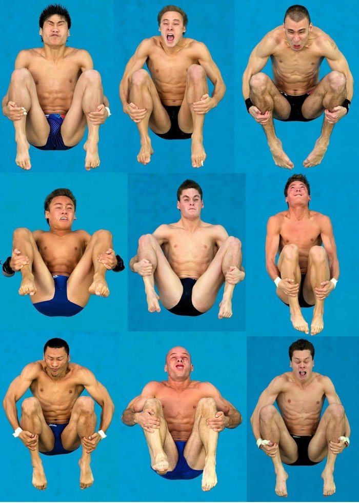Divers in Motion