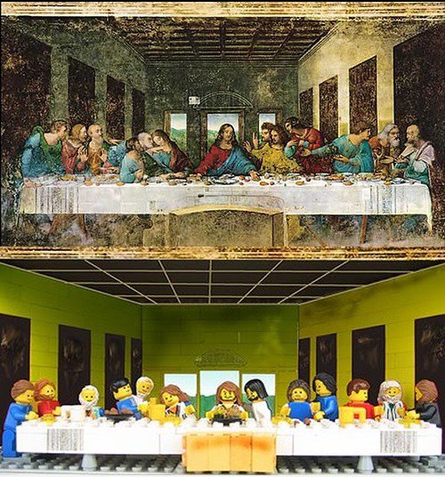 Lego Art: Leonardo da Vincis "Das letzte Abendmahl"