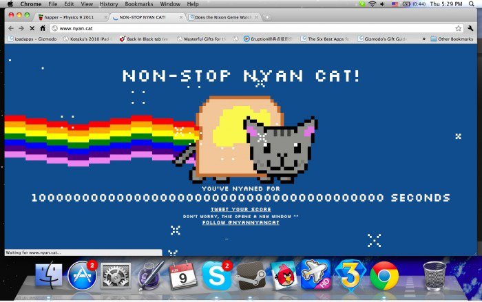 NON STOP NYAN CAT. DASJKLD