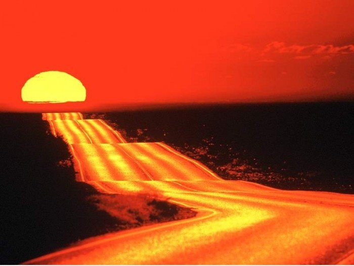 Der Weg zur Sonne