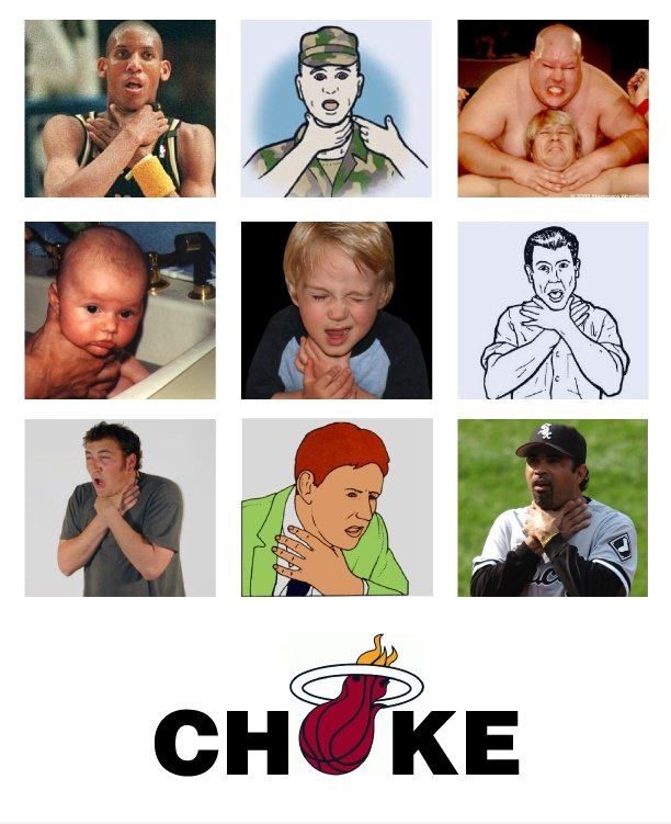 2011 Miami Heat Gedenkplakatdruck
