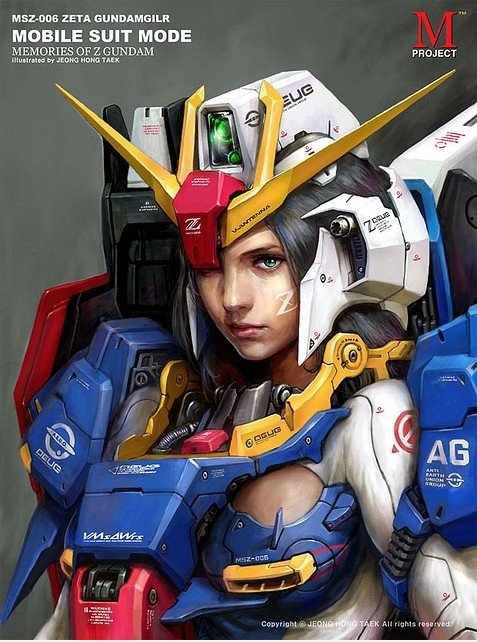 Gundam Z Mädchen
