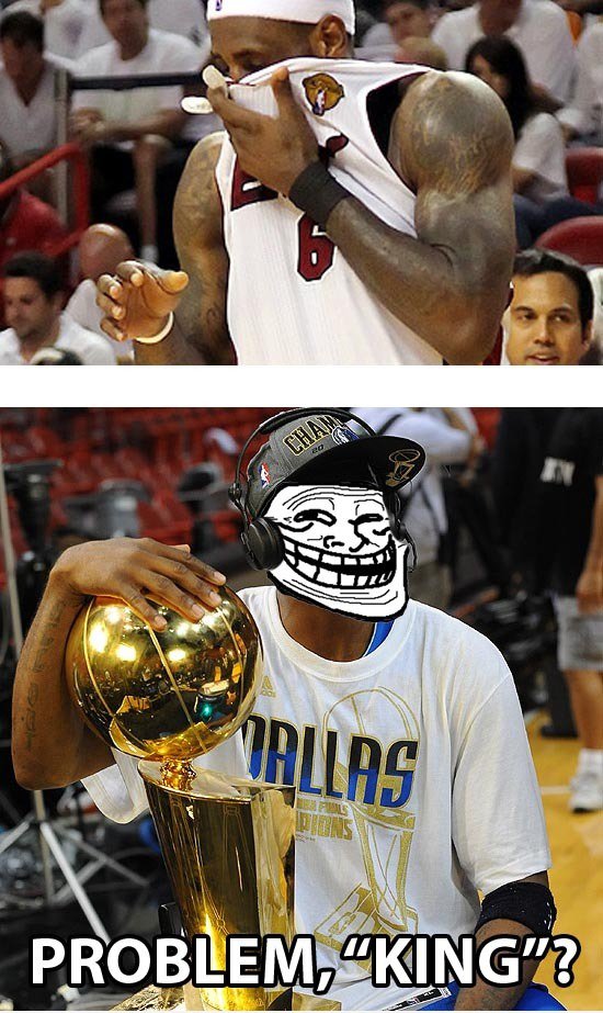 Problem james?