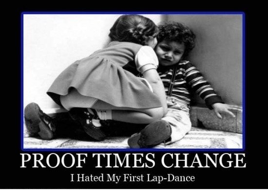 Erste lapdance