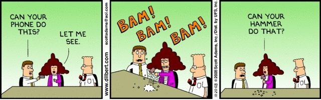 Dilbert: Kann Ihr Telefon dies tun?