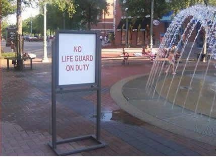 No Lifeguard