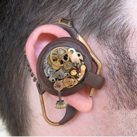 Stempunk Earbuds
