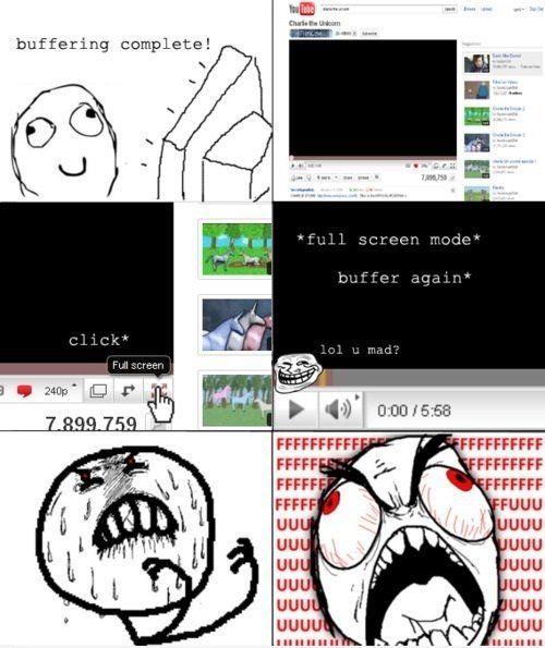 Buffering: YouMad, bro?