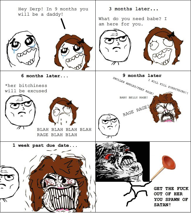 Baby oh baby, gtfo