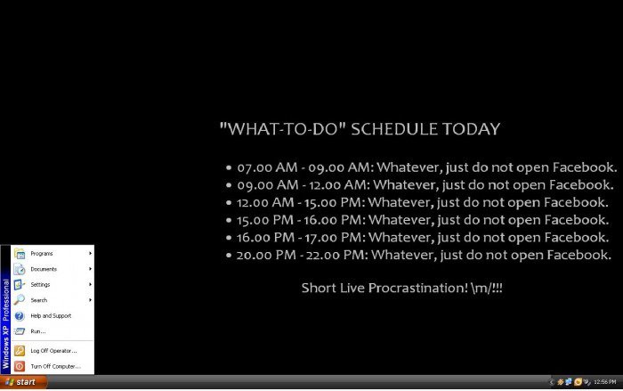 What-To-Do-Schedule (Heute)