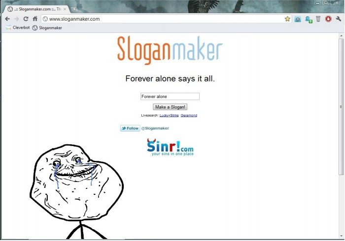 Sloganmaker am besten kennt.