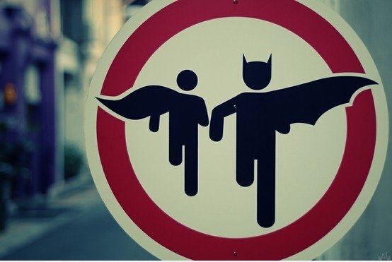 Batman Schild