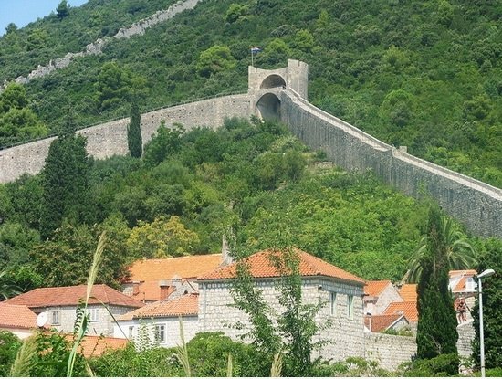Mauern von Ston, Kroatien