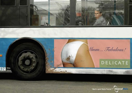 delicate werbung perfekt plaziert