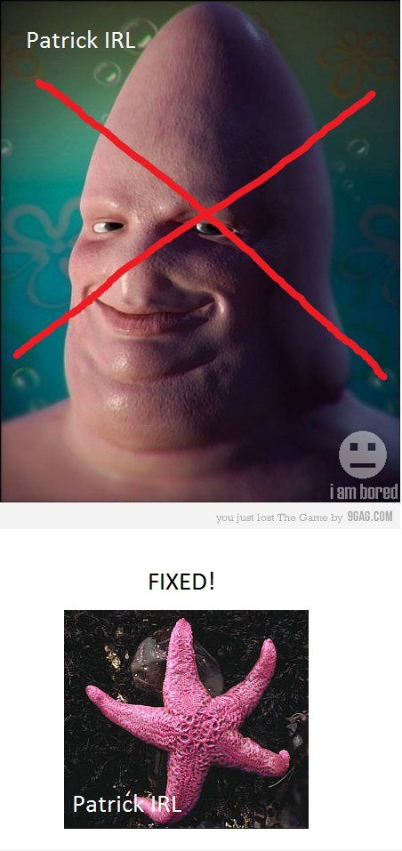 Fixed: patrick irl