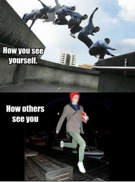 Mir tut Le Parkour