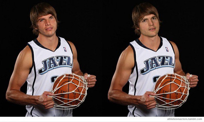 Kyle Korver vs Ashton Kutcher