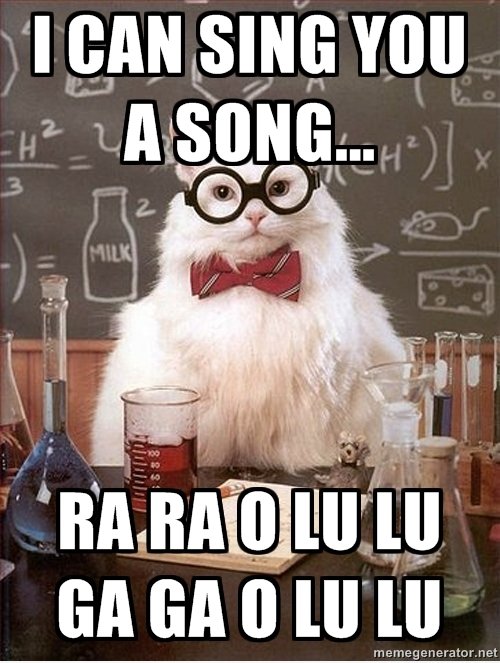 Wissenschaft Katze ist musikalische