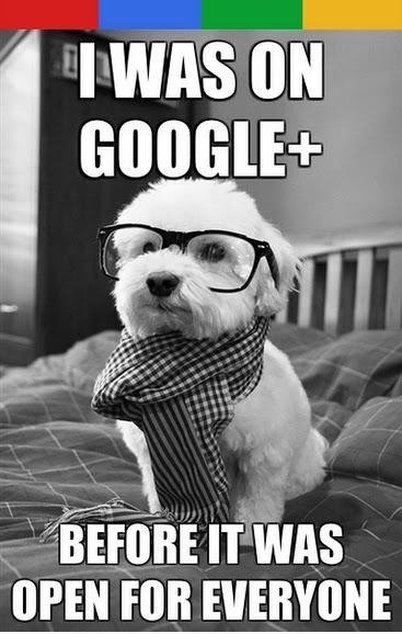 Ich war auf Google+
