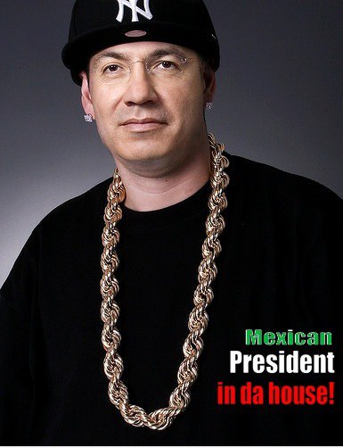 Der mexikanische PrÃ¤sident (Felipe CalderÃ³n)
