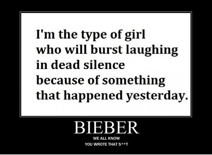 Bieber ... ein Mädchen?