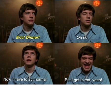Eric! Dinner!