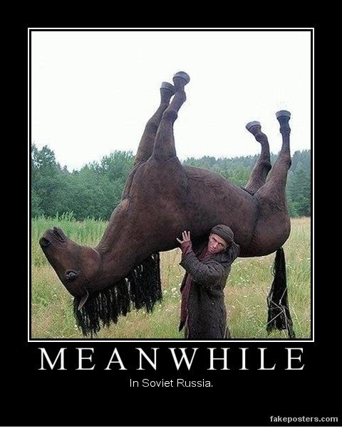 In sowjetischen Russland ....