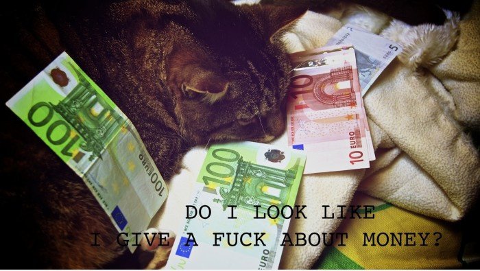 Geld Katze nicht geben af â€‹â€‹** k Ã¼ber Geld