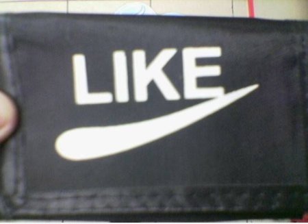 Nicht Nike, aber Gefällt mir!