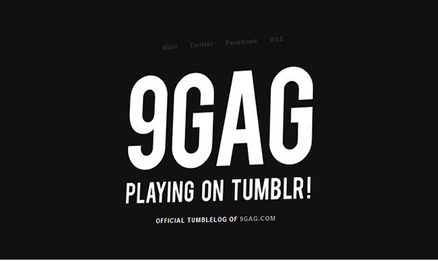 Kleine Überraschung vor April - neues Thema für 9gag tumblr!