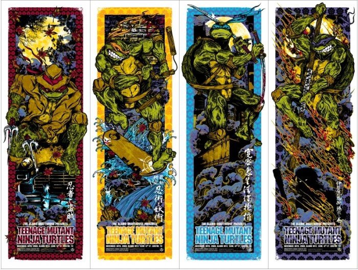 Ehrfürchtig TMNT Poster