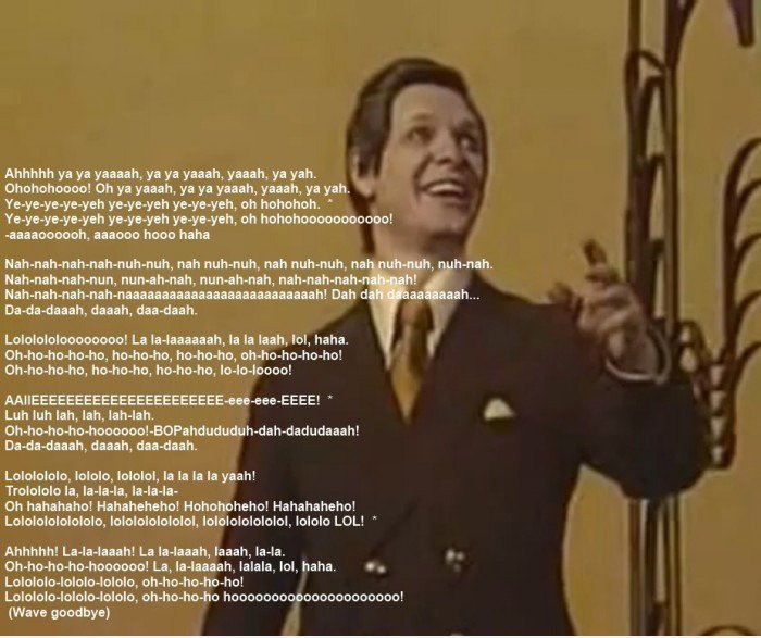 Trololo mit Texten