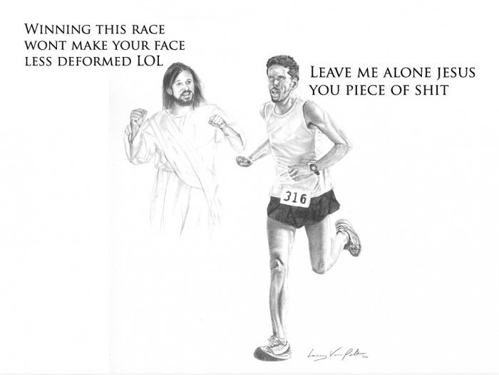 Leave me alone Jesus