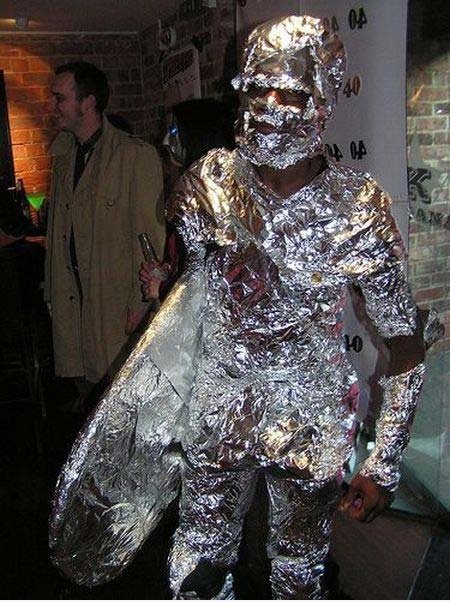 Silver Surfer Cosplay Fail-